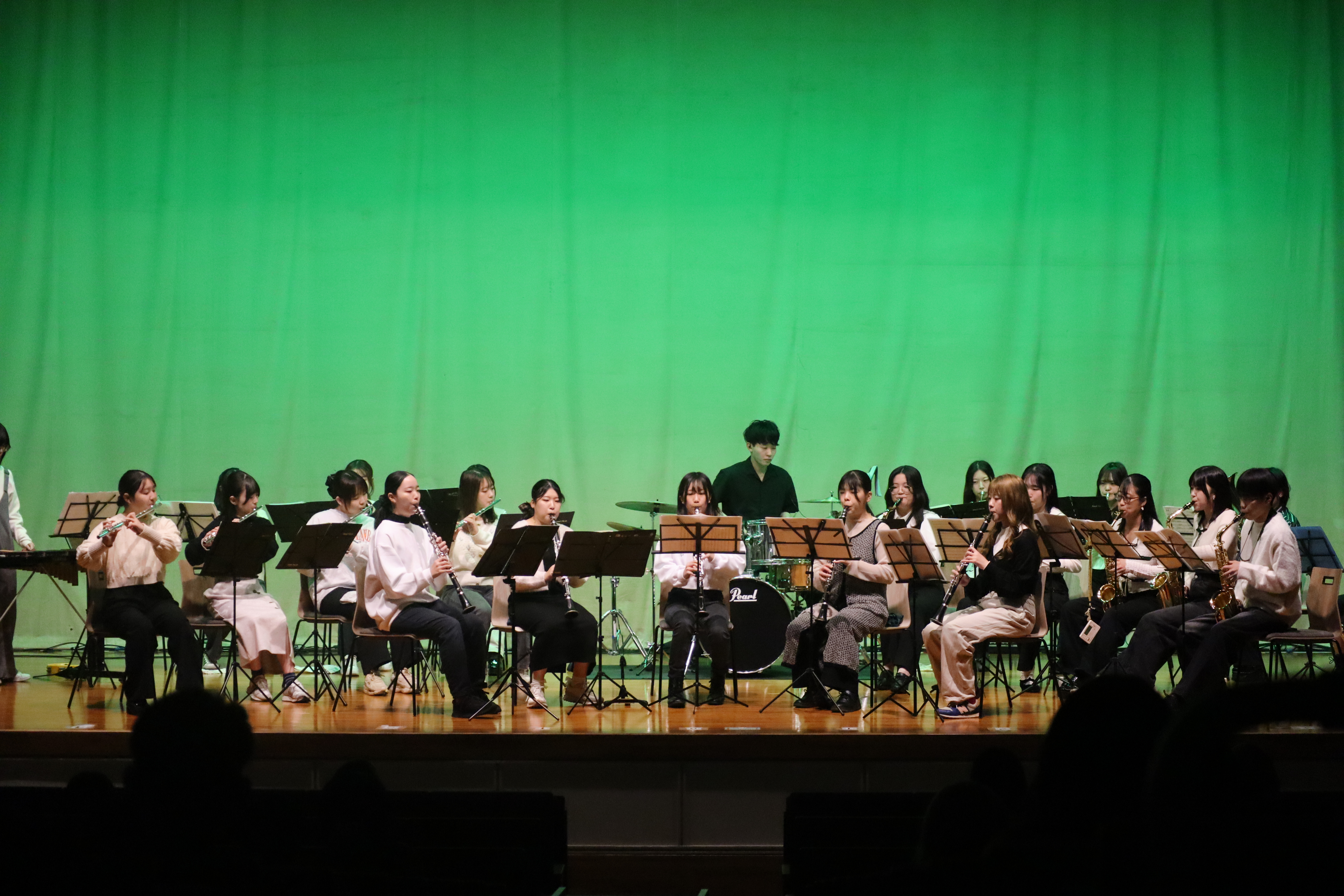 学生のパフォーマンスの様子