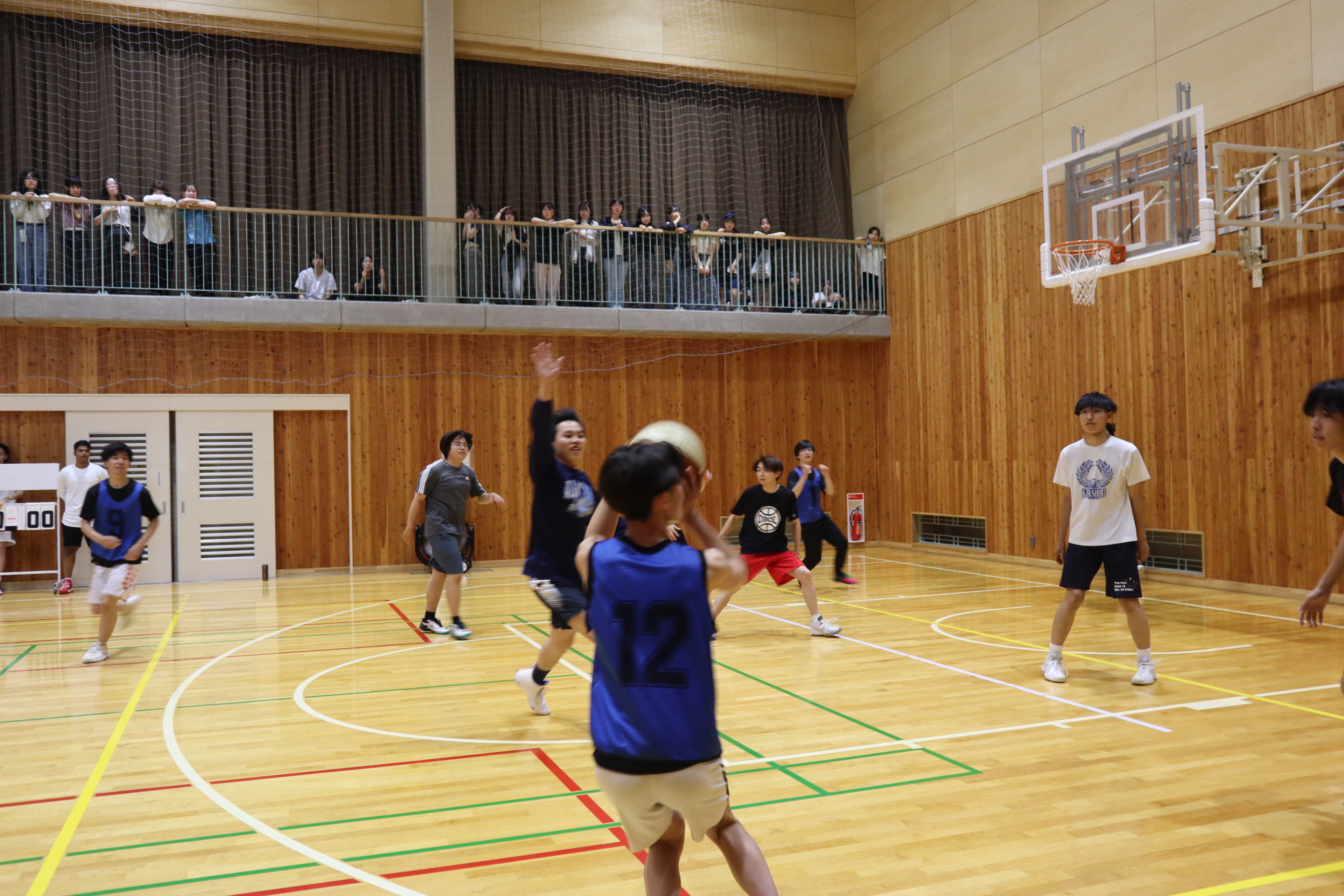 バスケットボールの試合