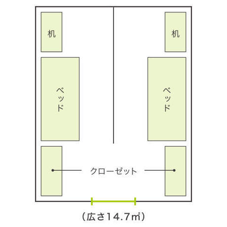 ルーム間取り