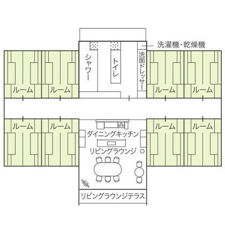 ユニット　間取り