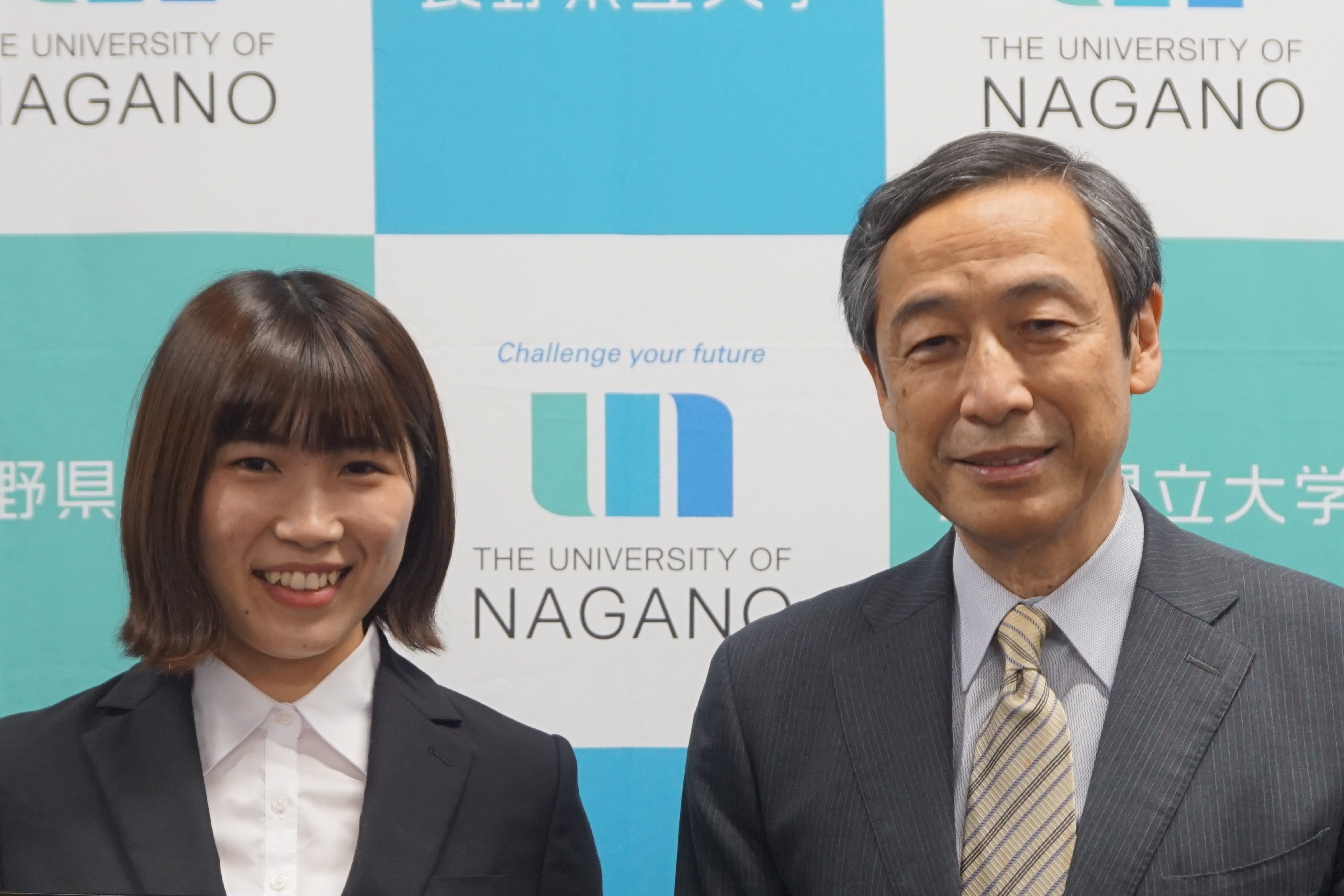 学長表彰の様子