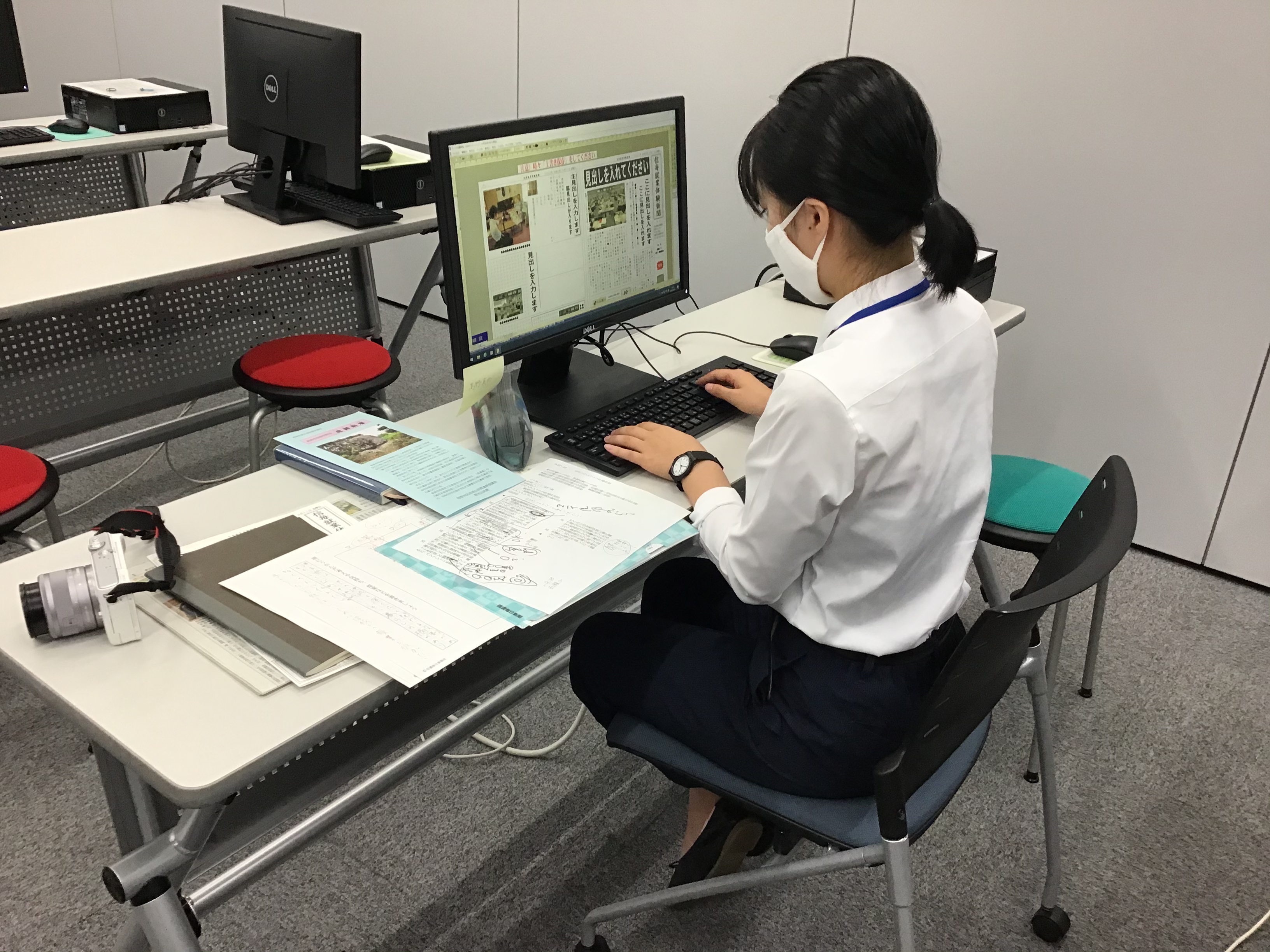 インターンシップの様子