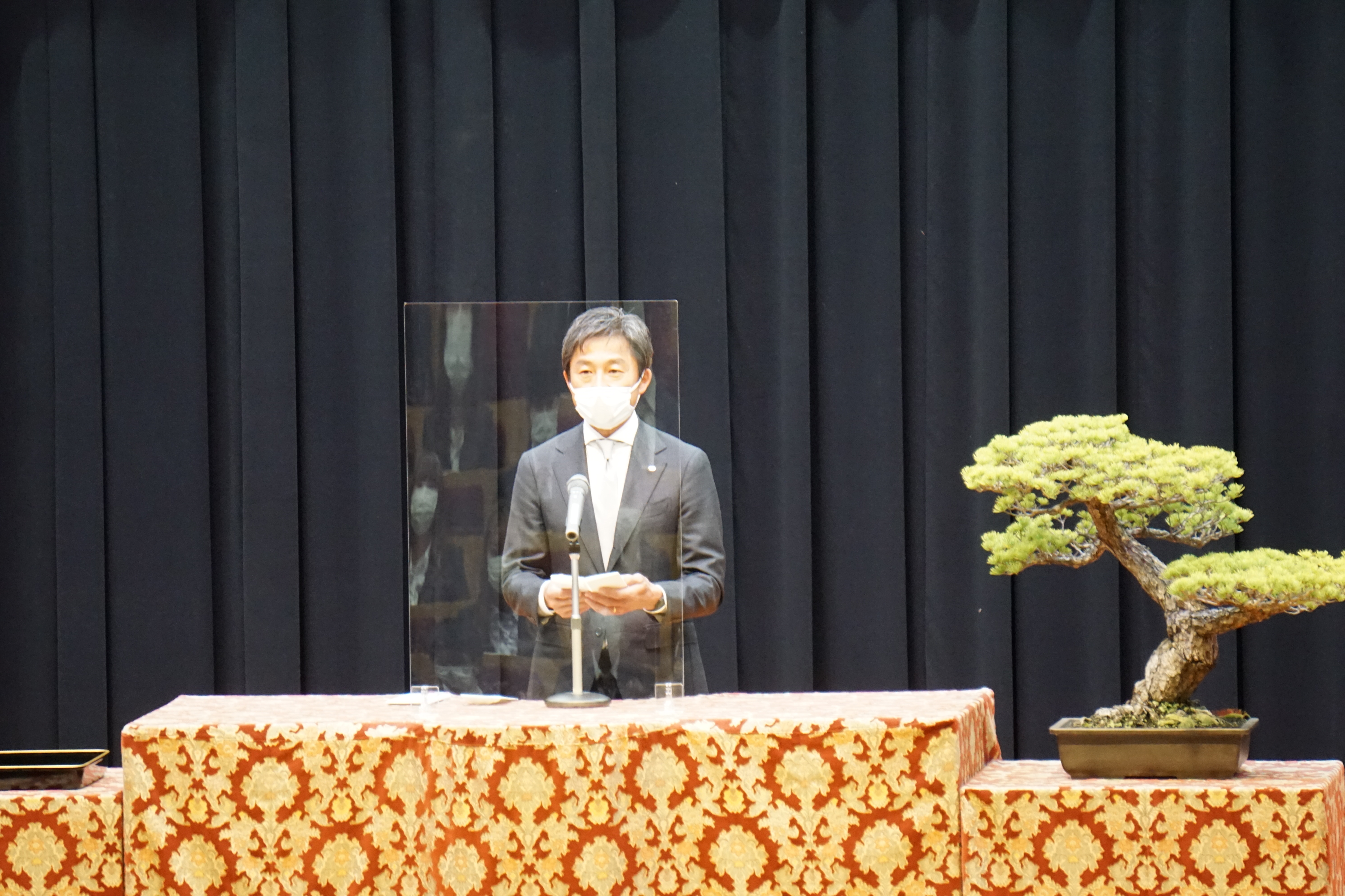 荻原健司長野市長による祝辞
