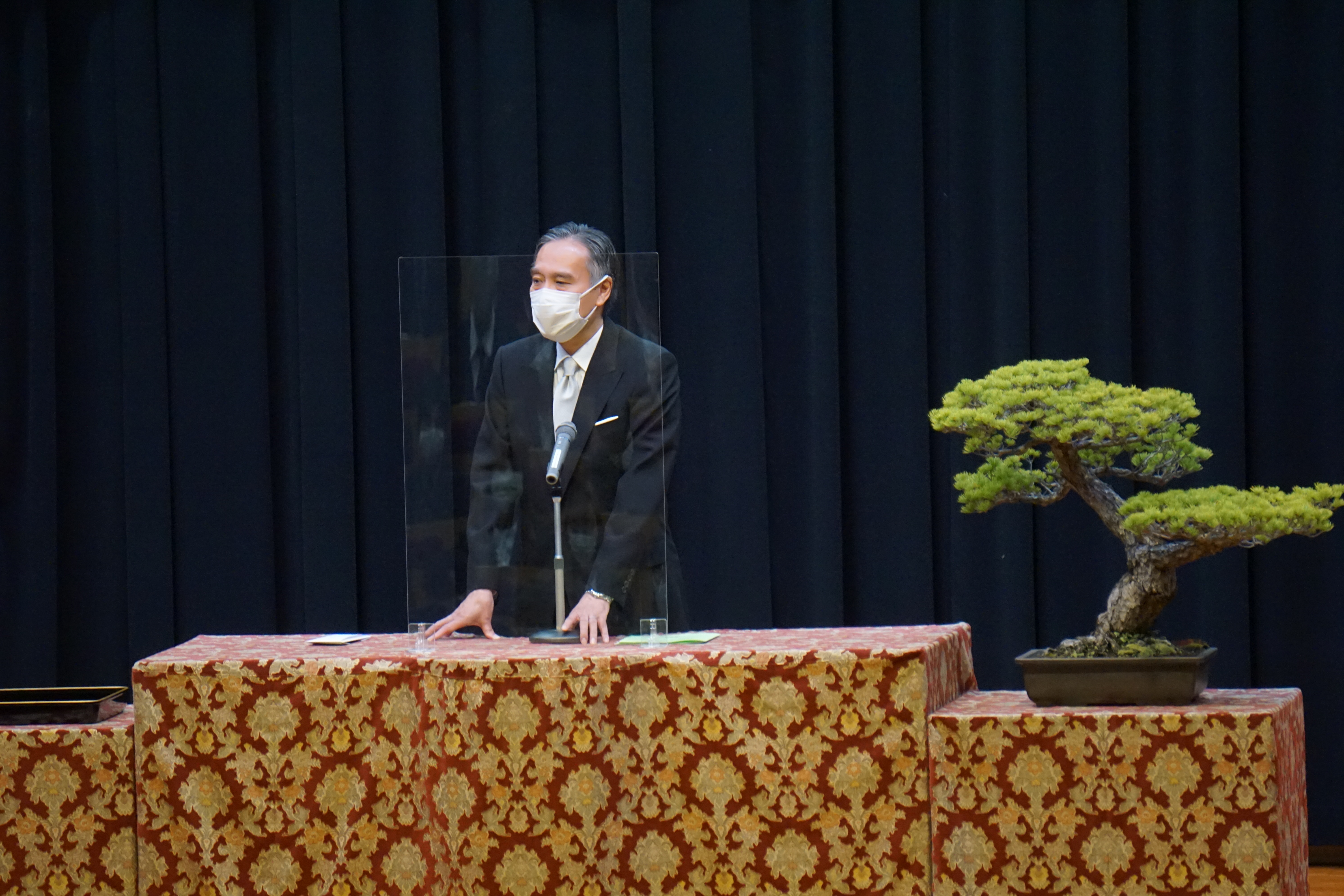 阿部守一長野県知事による祝辞