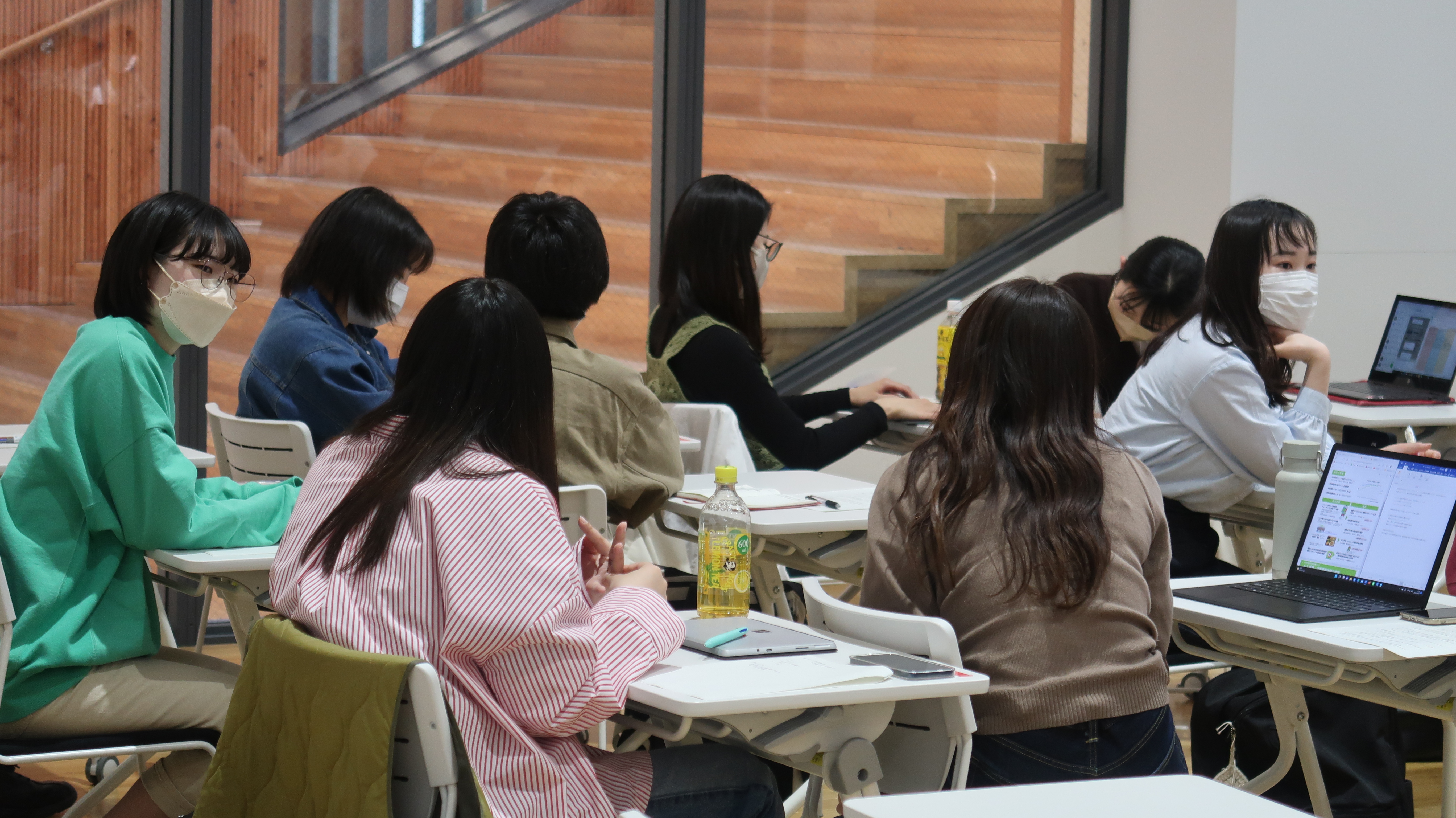 説明会（ワークショップ）の様子