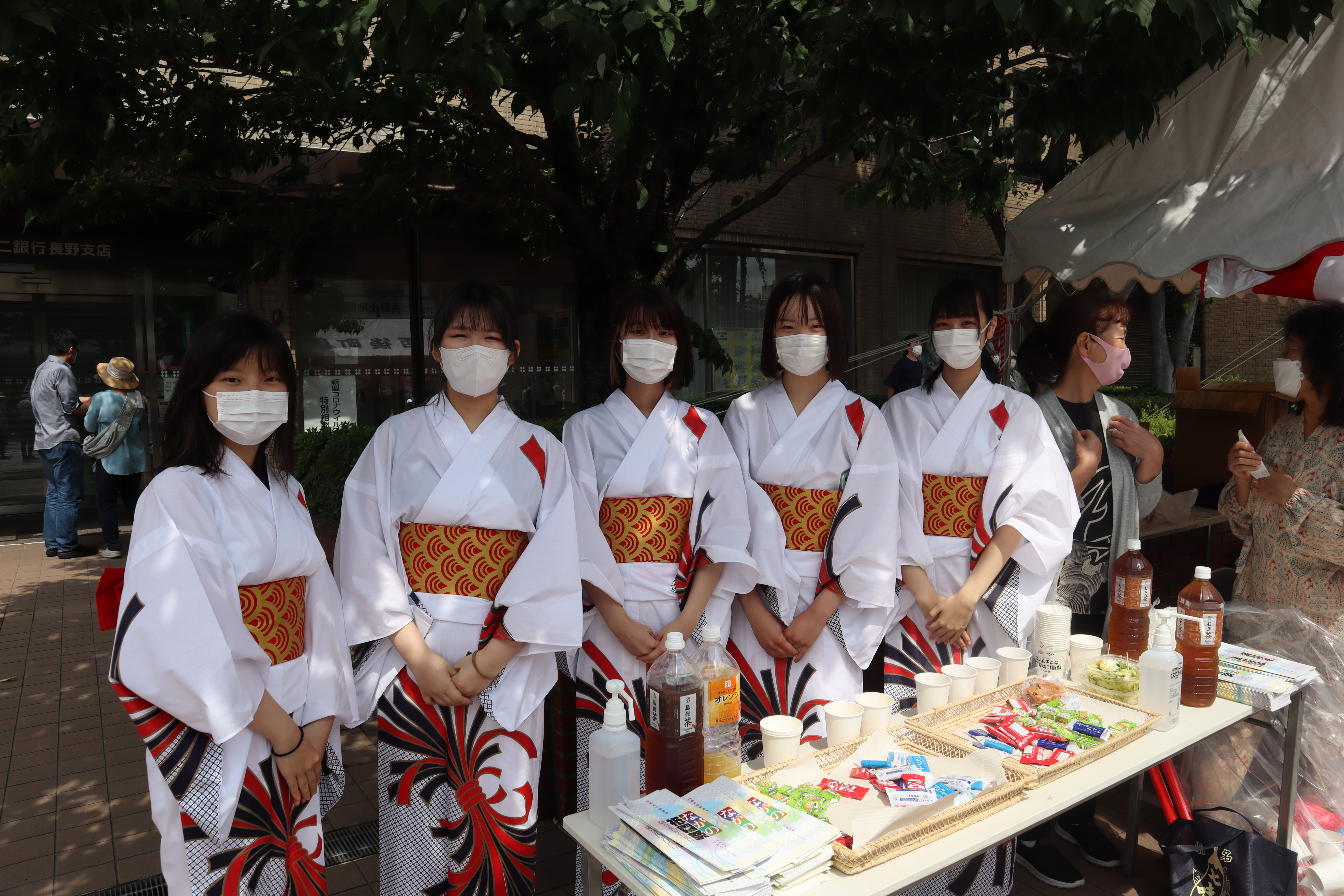 6月12日　西後町会所の様子