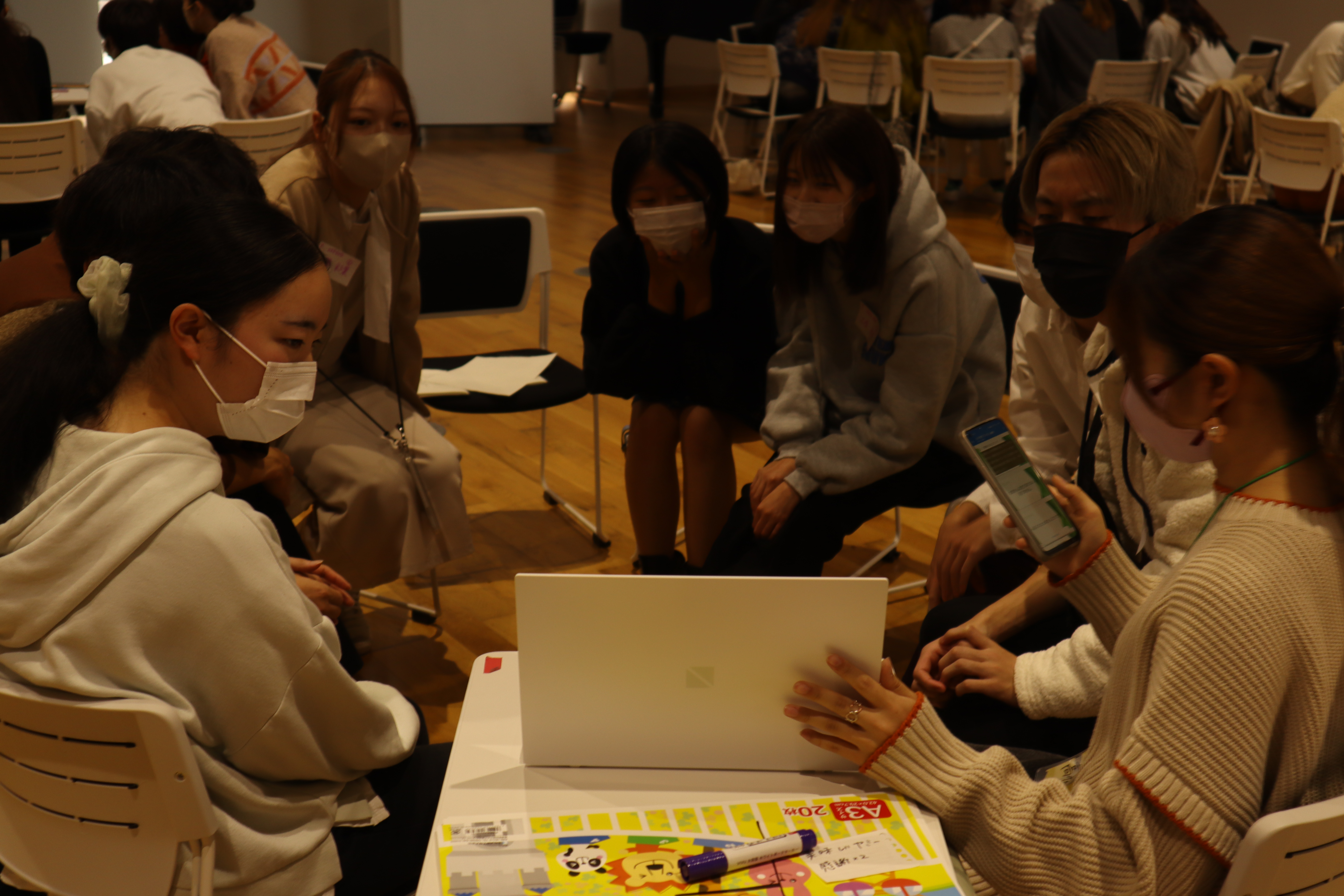 交流会の様子