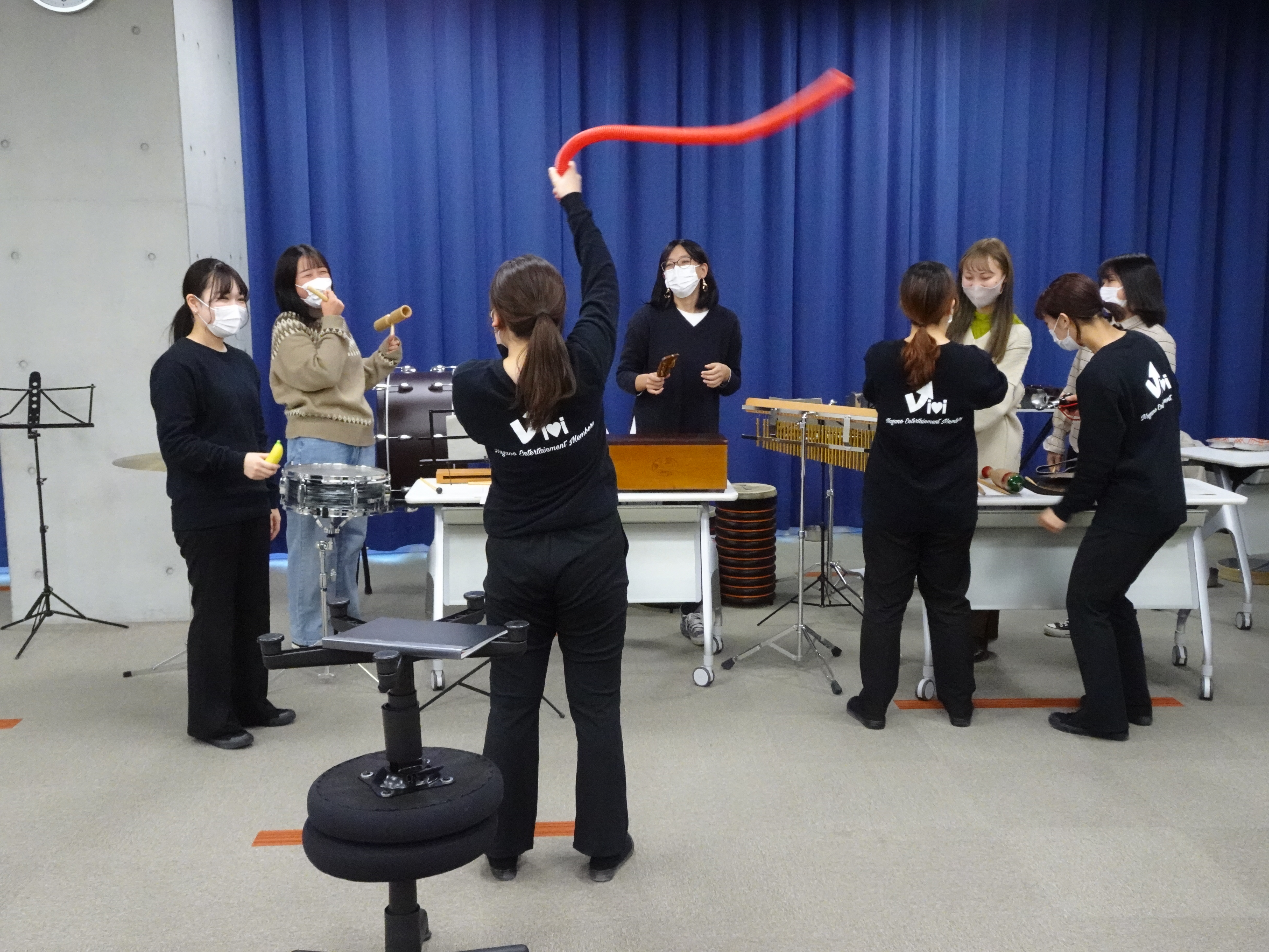 合同表現ゼミの様子