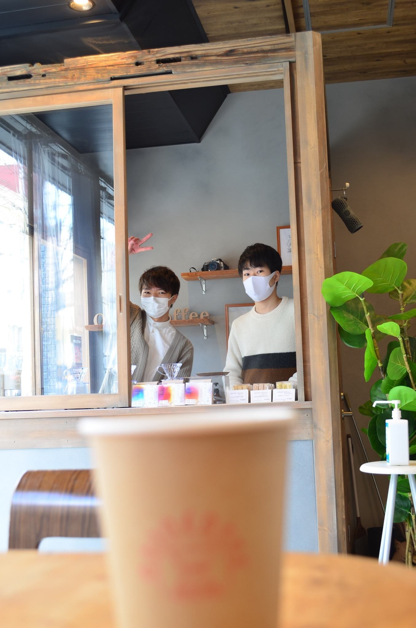 出店した店舗の様子