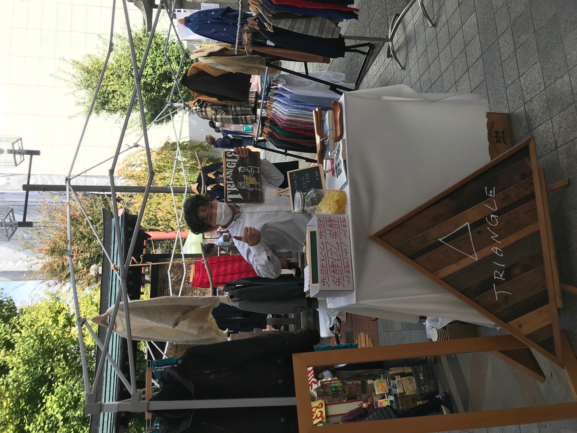 出店した店舗の様子