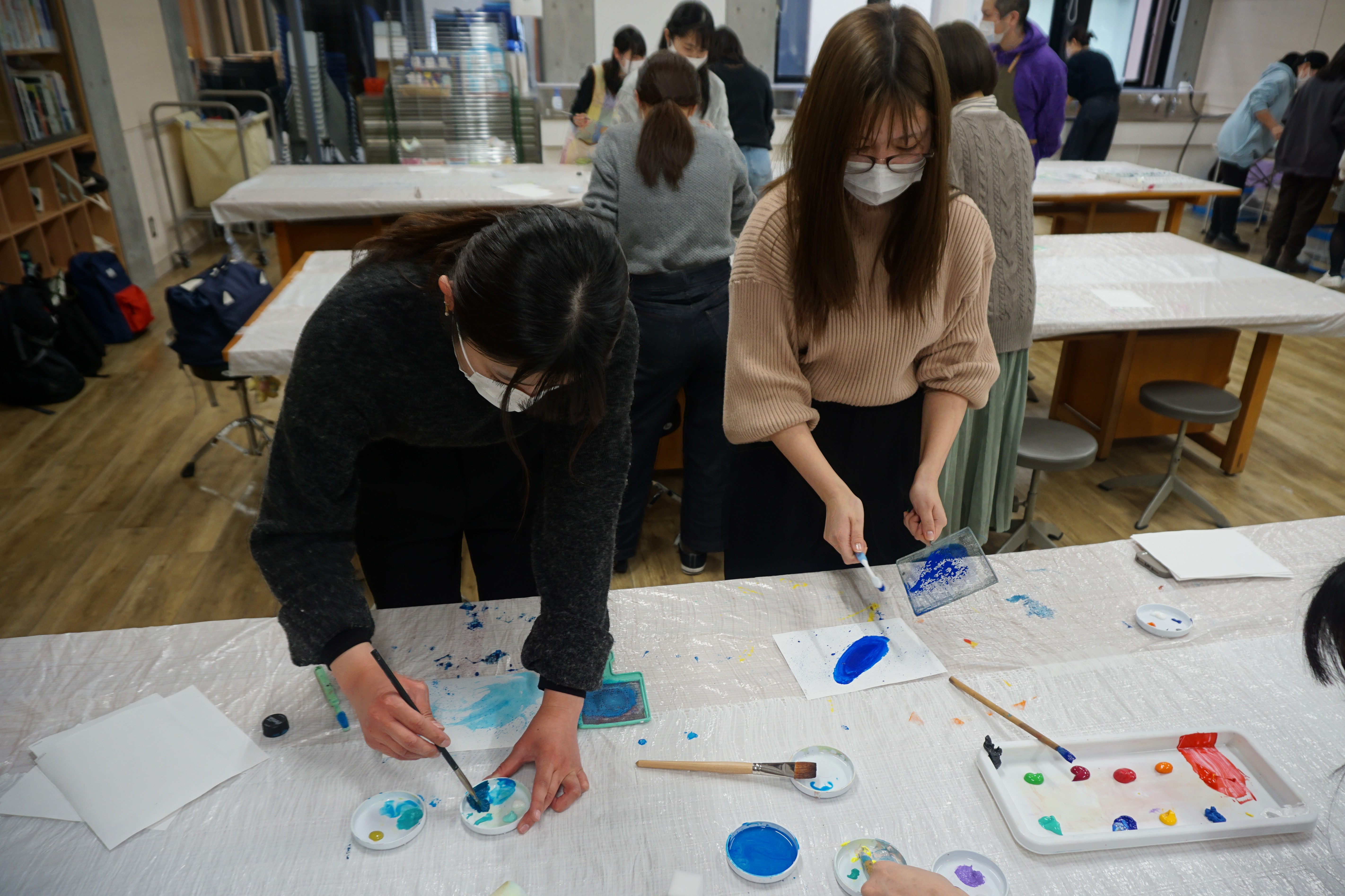 「こどもと造形」の様子