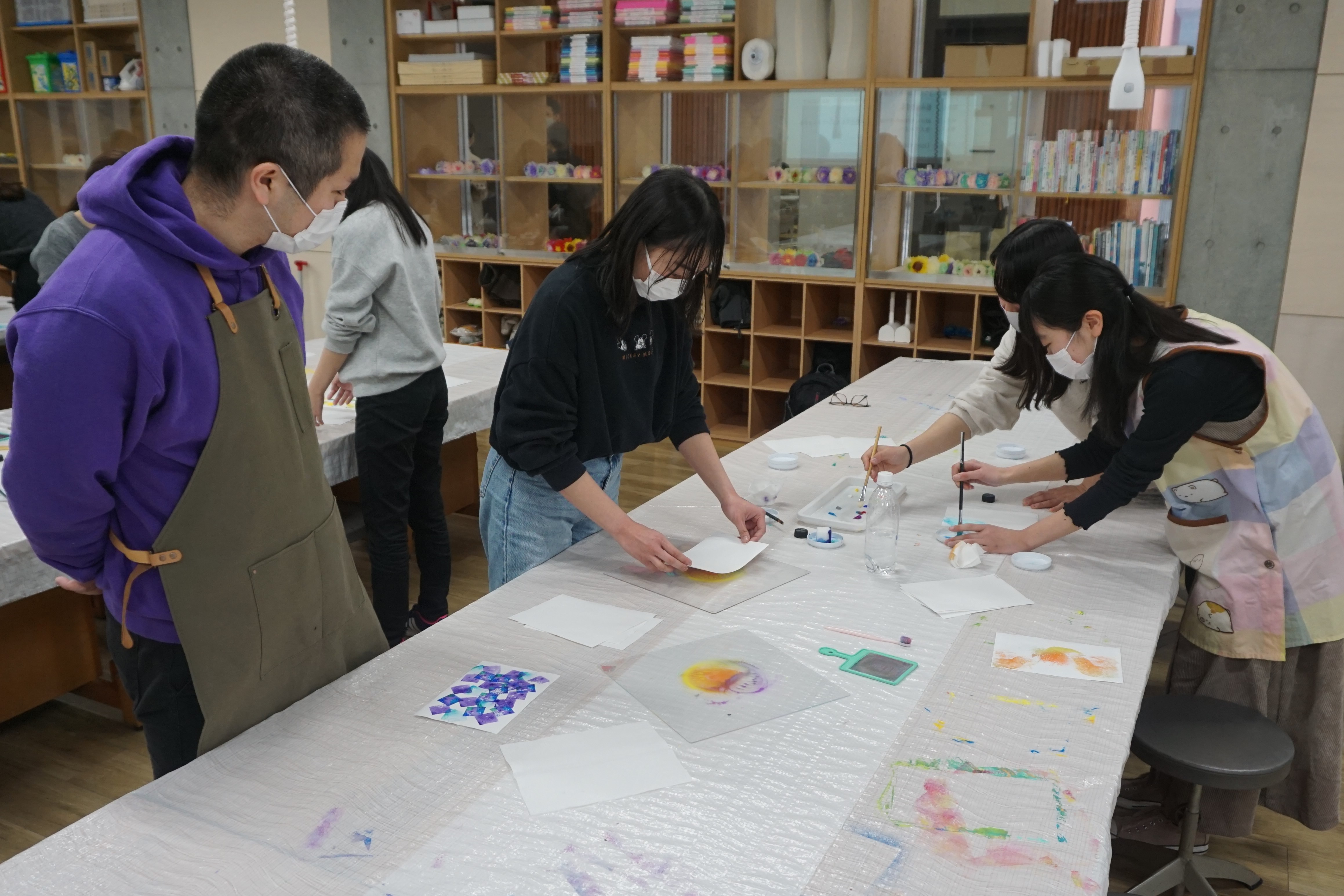 「こどもと造形」の様子