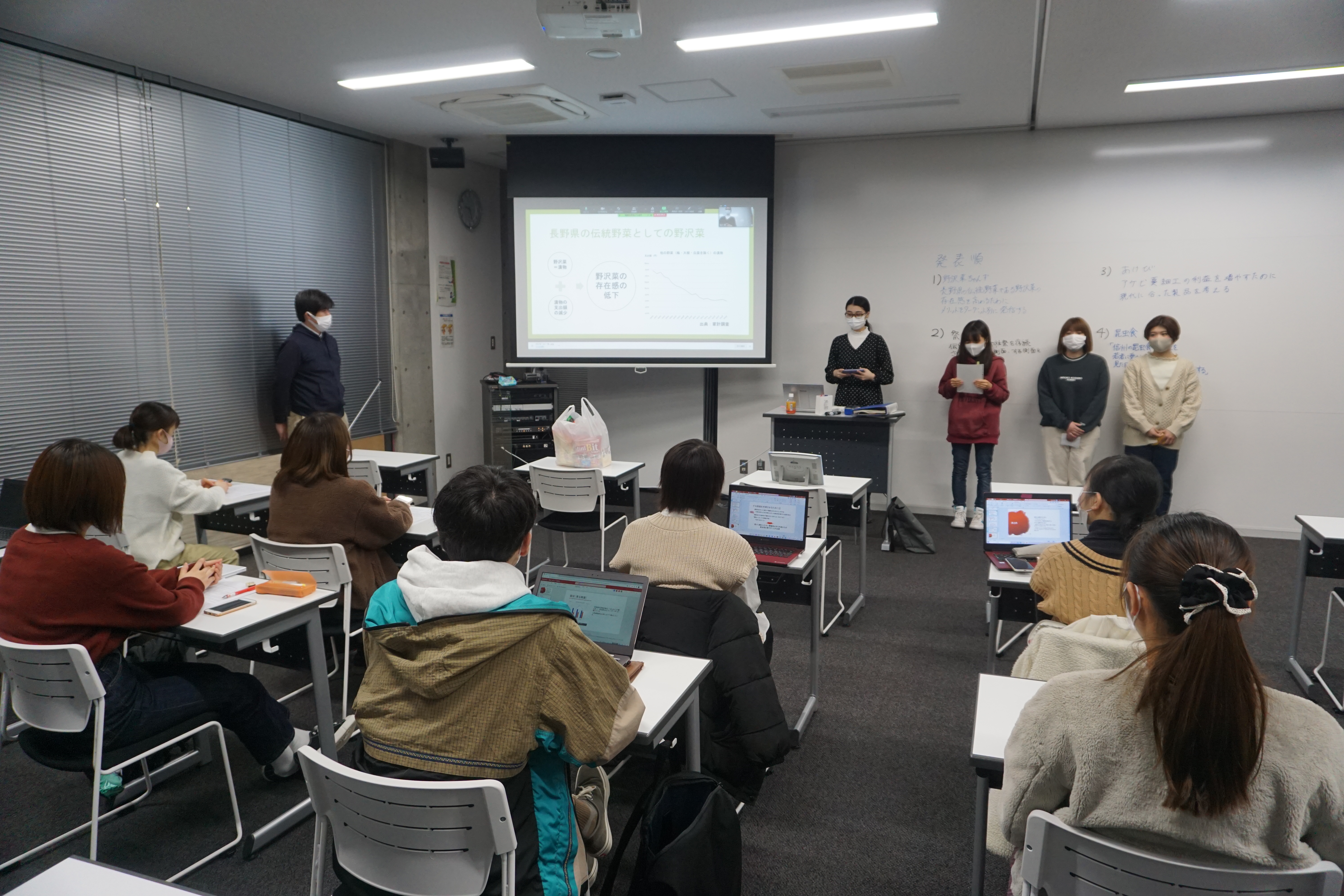 発信力ゼミの授業の様子
