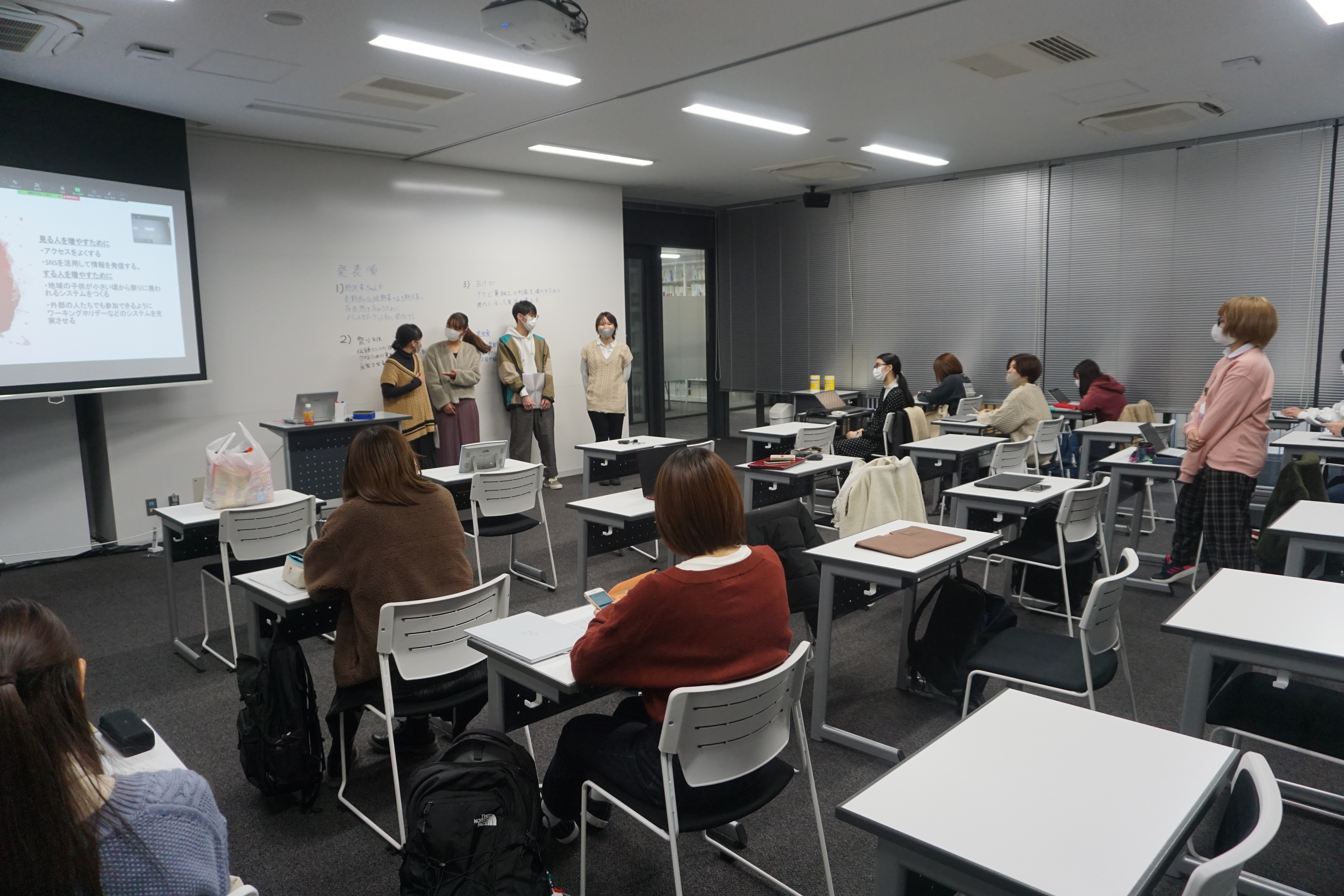 発信力ゼミの授業の様子