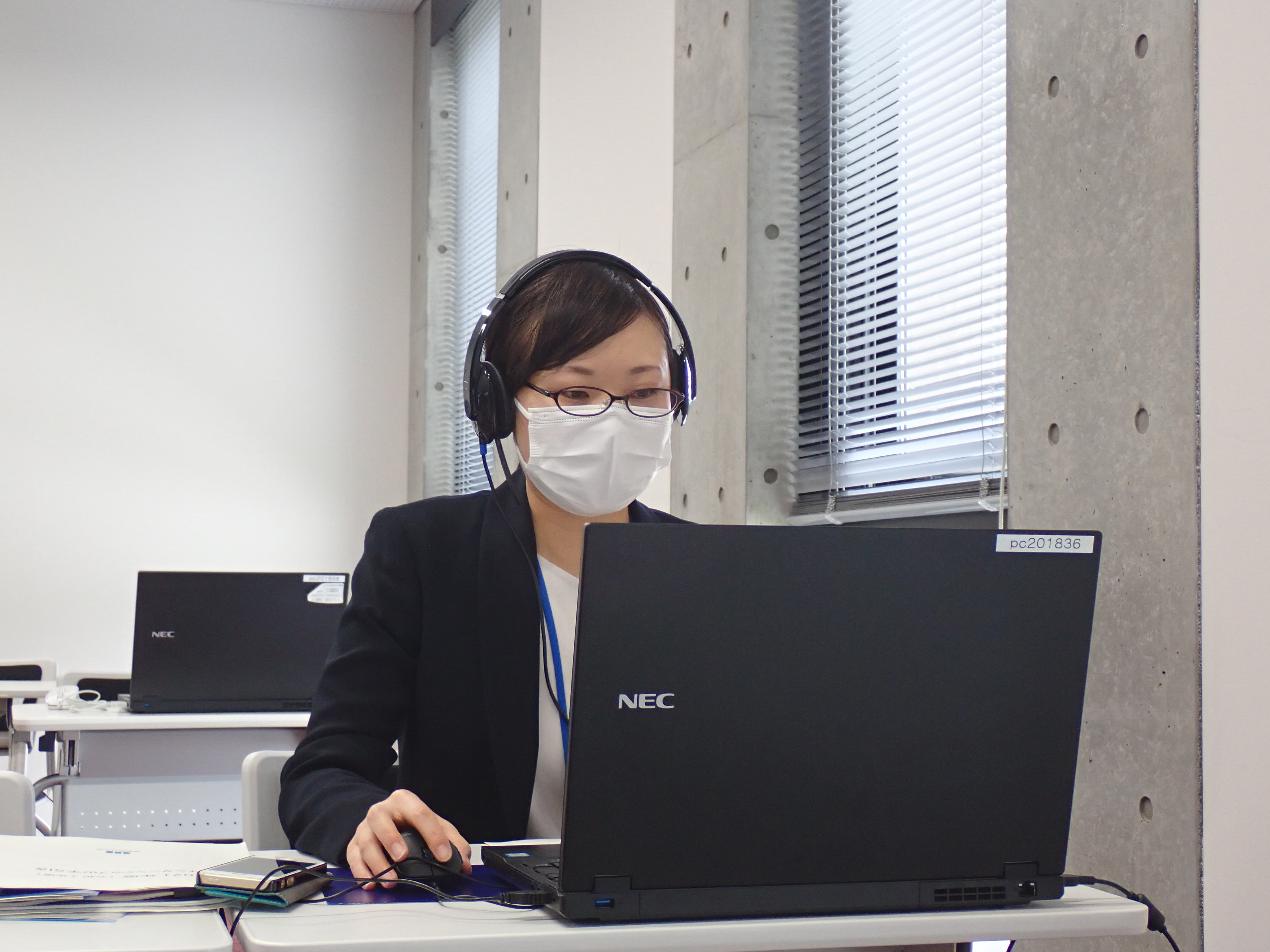 職員の写真