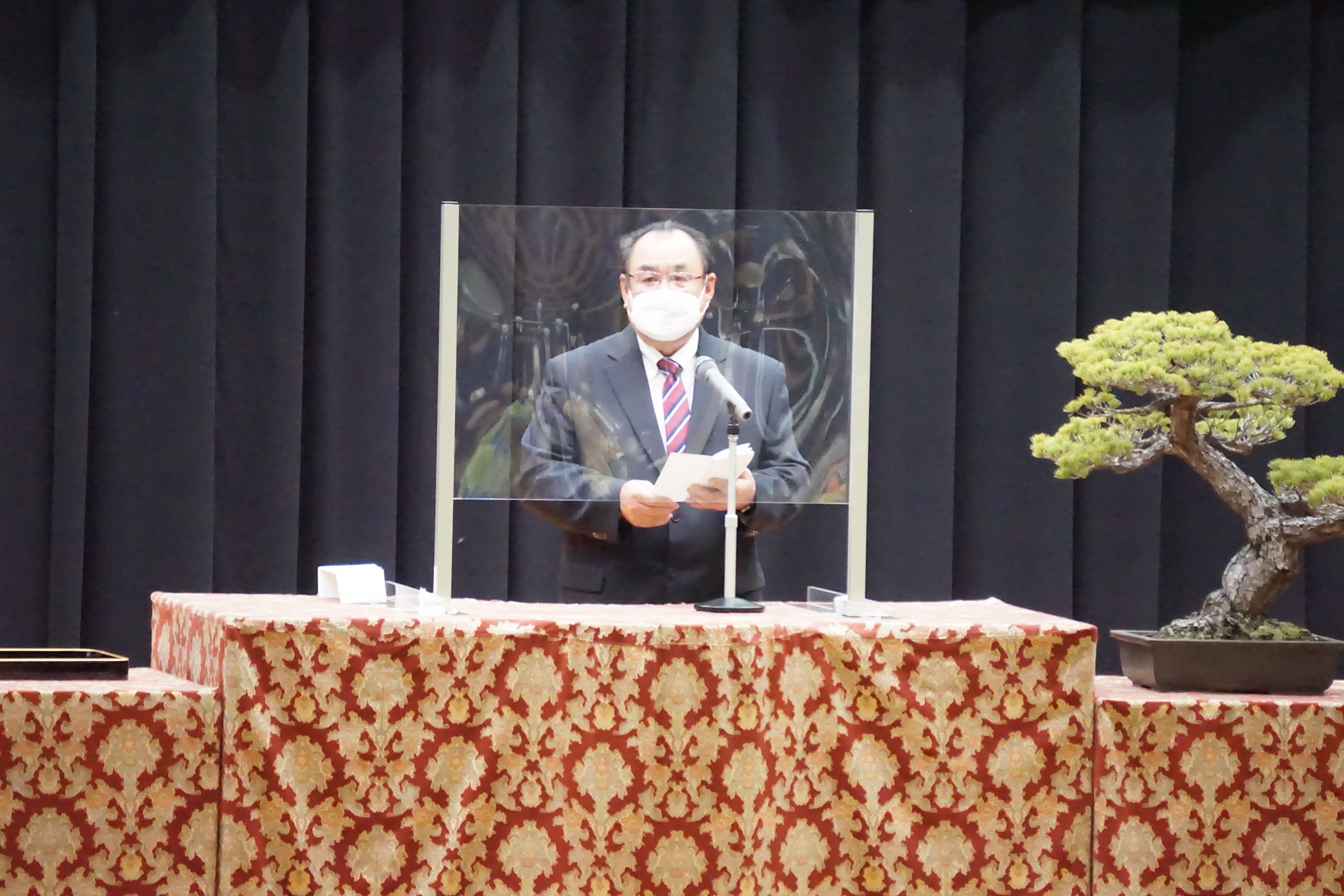 丸山栄一長野県議会議長による祝辞