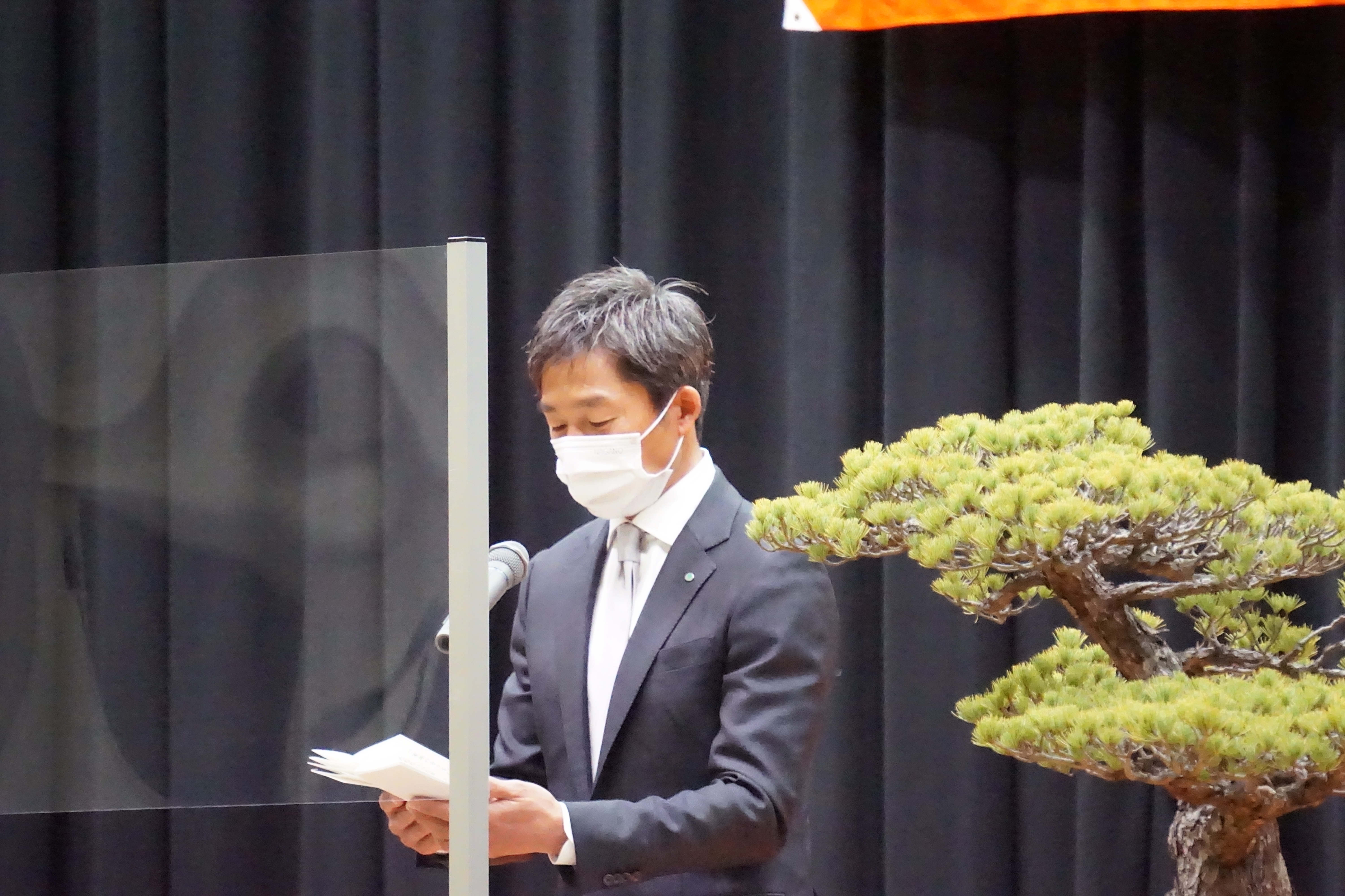 荻原健司長野市長による祝辞