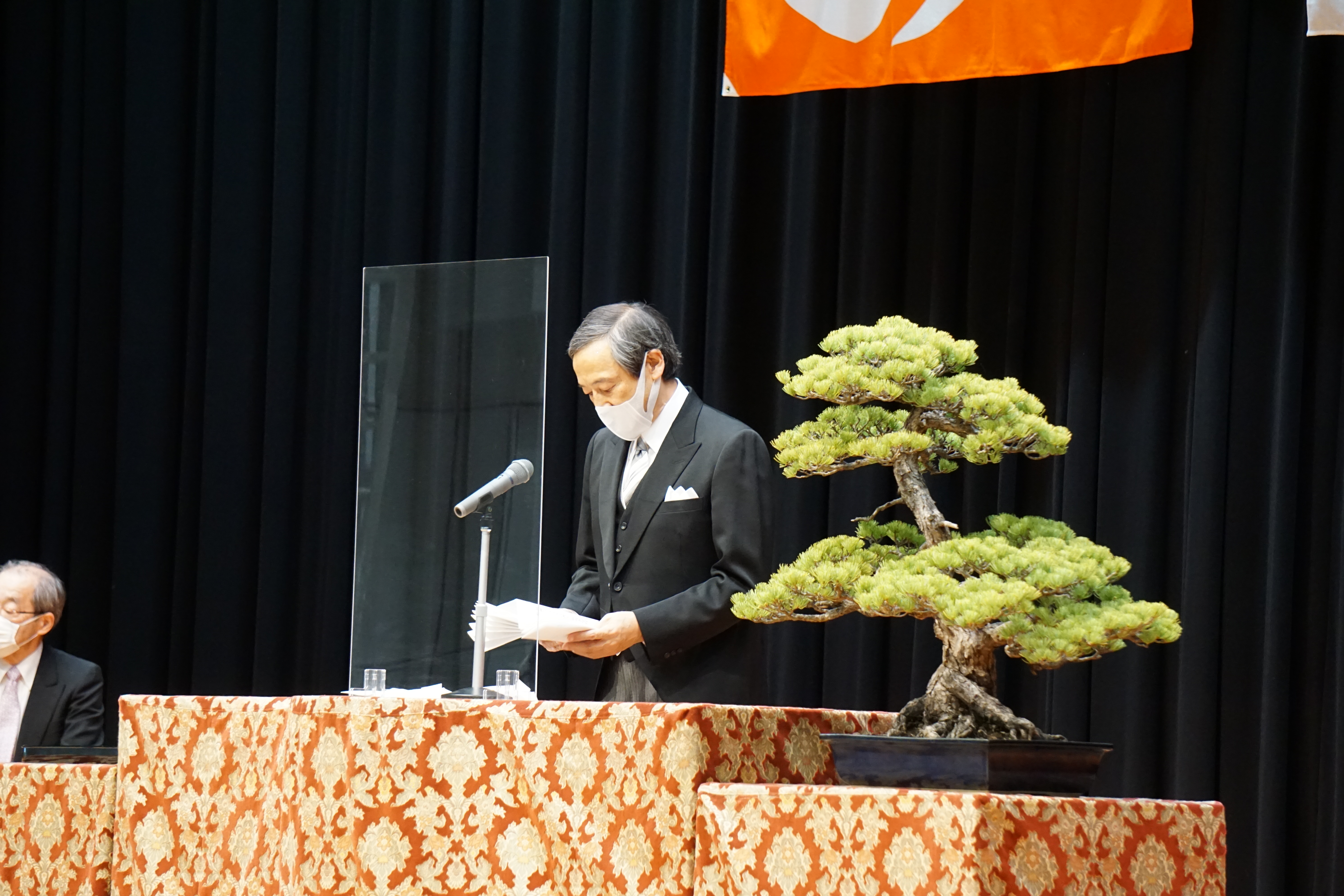 金田一学長式辞