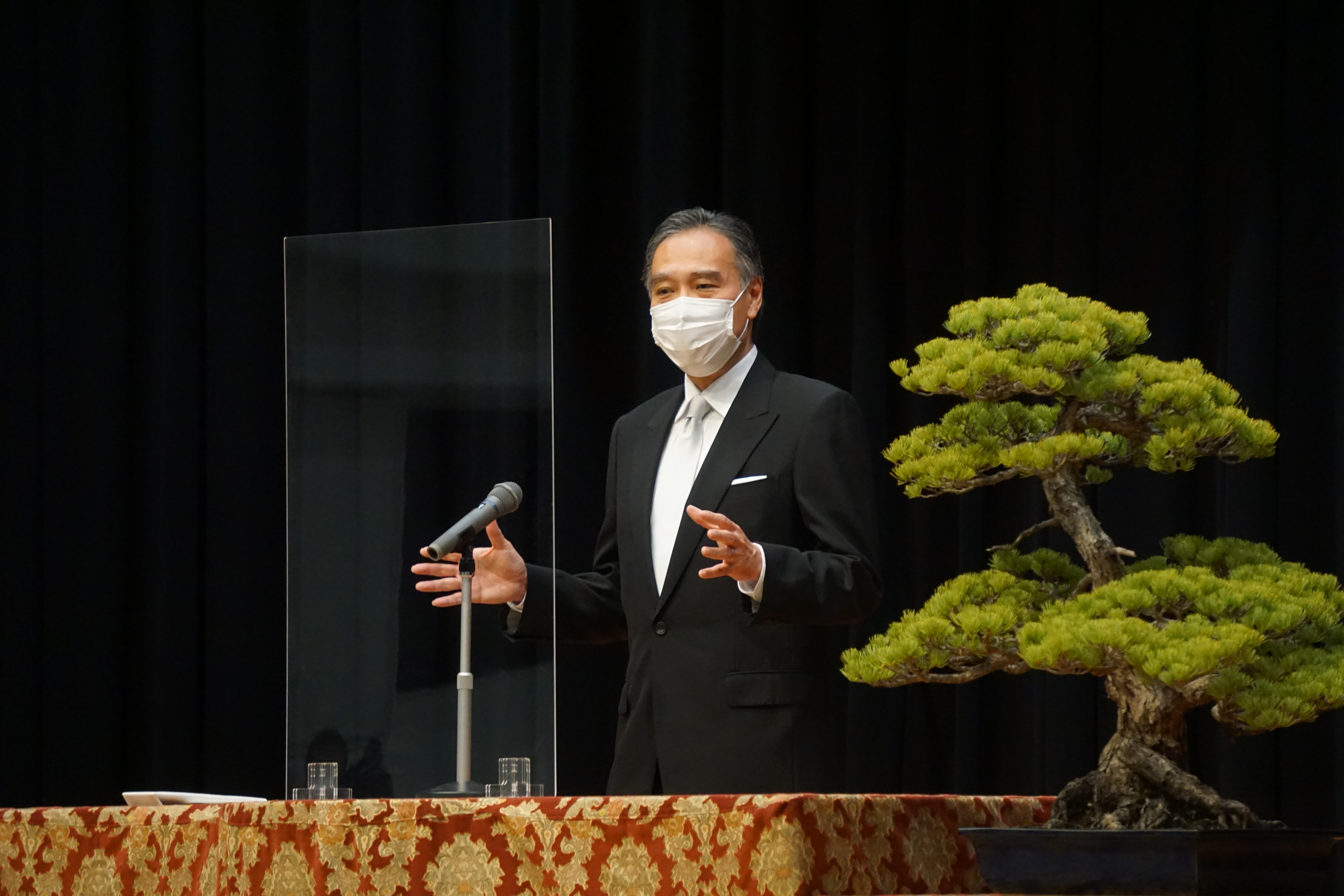 阿部守一長野県知事による祝辞